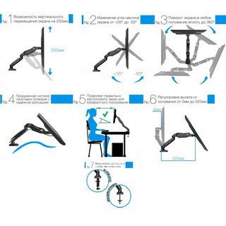 Giá treo Màn Hình ATAS Gắn Tường