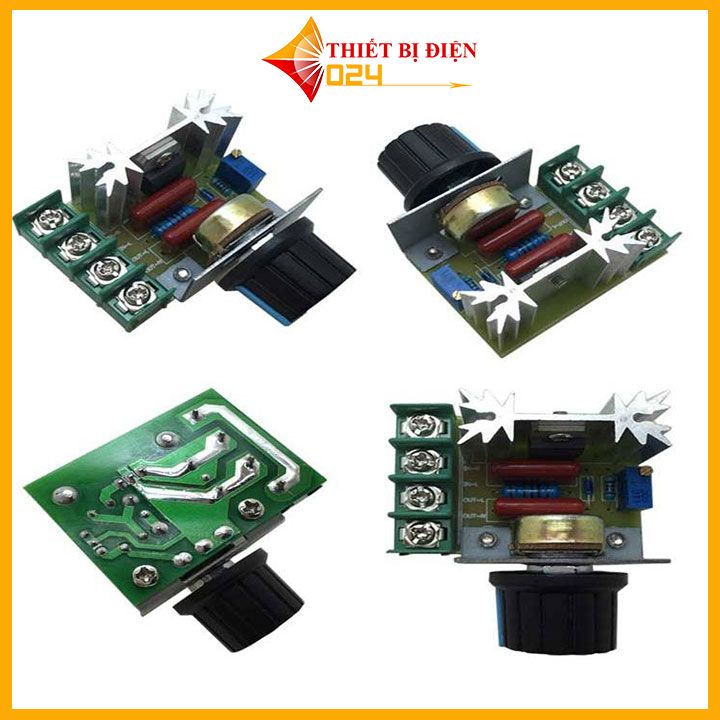 Mạch Dimmer 220v 2000w dùng điều chỉnh tốc độ động cơ, điều chỉnh độ sáng đèn