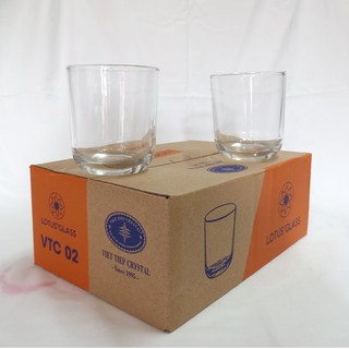 Bộ Cốc Thủy Tinh Chịu Nhiệt Uống Nước Cà Phê Đẹp Giá Rẻ Hàng Việt Tiệp Mã 02