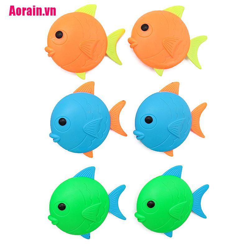 【Aorain.vn】3pcs Diving Fish Toys Beach Water Diving Kids Swimming Pool Diving Fish Toy