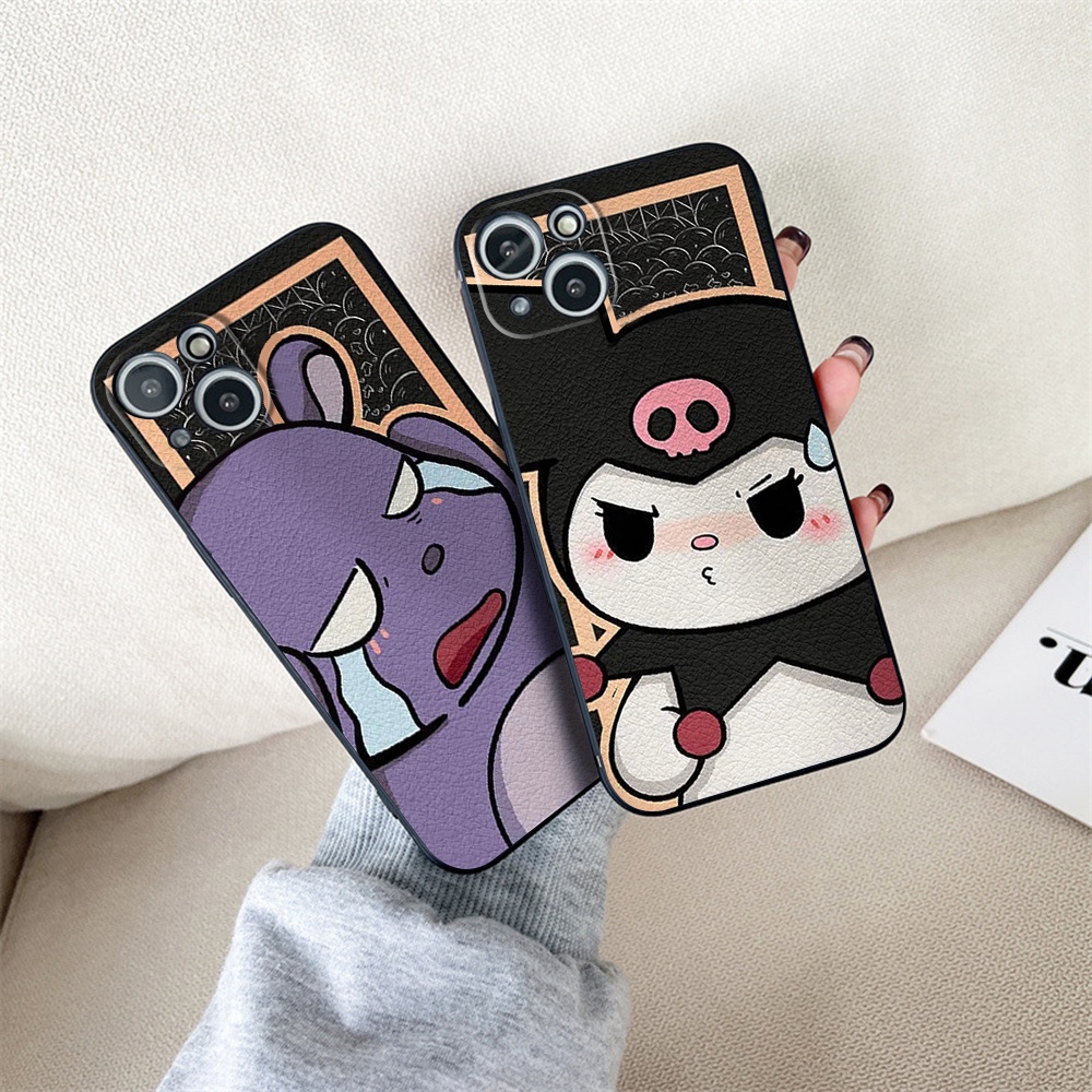 Ốp Điện Thoại Tpu Mềm Chống Sốc In Hình kuromi Sanrio Cho iPhone 11 12 13 pro max XS X XR XSMax 7 8 6 6s plus SE 2020