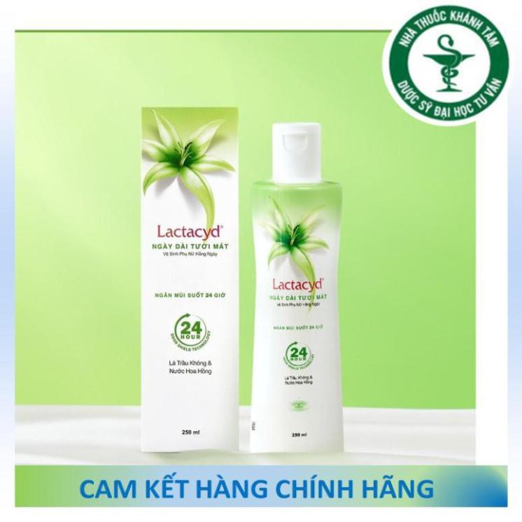 ! ! Dung dịch vệ sinh Lactacyd FH - Lactacyd lá trầu không ngày dài tươi mát - Lactacyd soft & silky