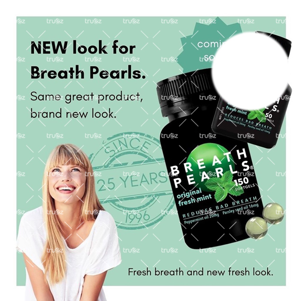 Viên thơm miệng thảo dược Úc Breath Pearls [Chính hãng]