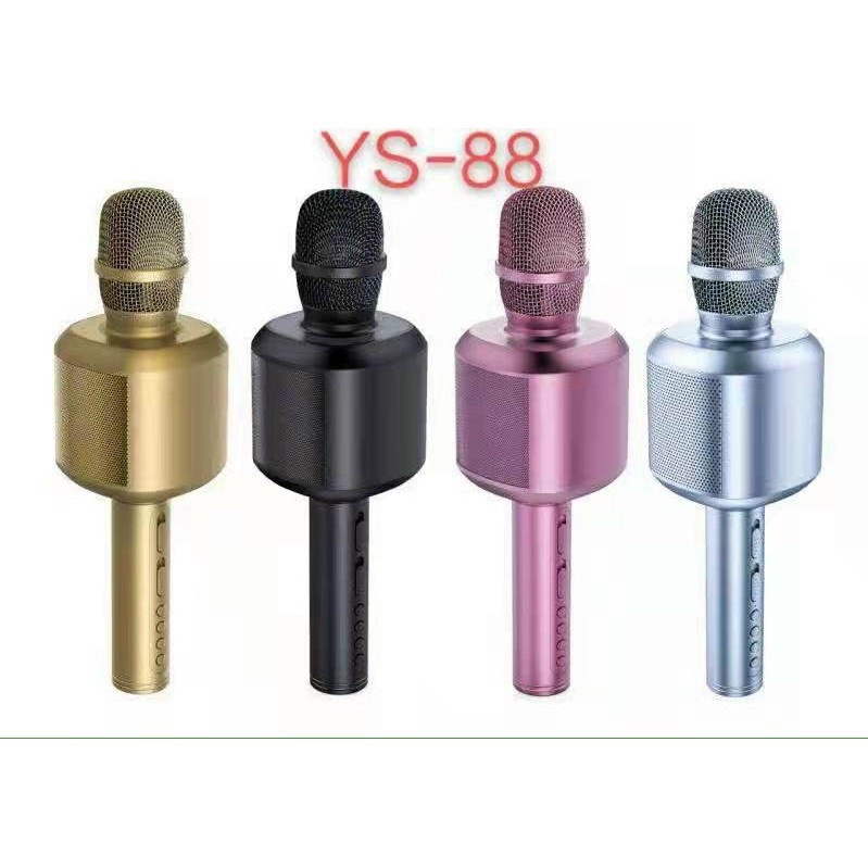 [Mã ELHACE giảm 4% đơn 300K] Micro bluetooth mini đa năng GrownTech YS 88 mic karaoke thu âm, kiêm loa blutooth