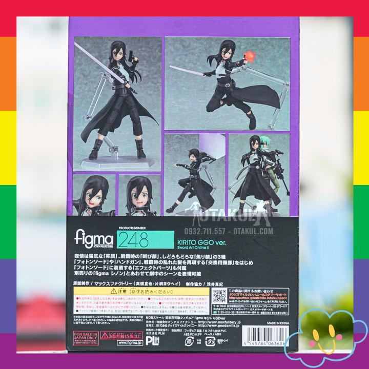 Mô Hình Figma 248 Kirito: GGO Ver - Sword Art Online II