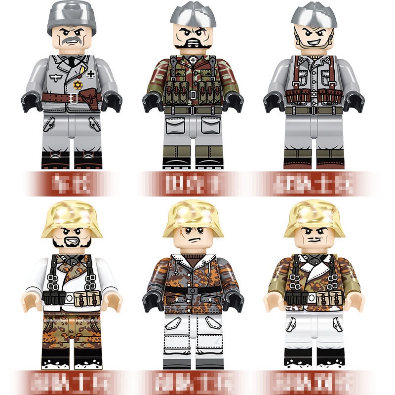 Bộ lắp ráp SY 0108 xe tank leopard xe quân sự WWII