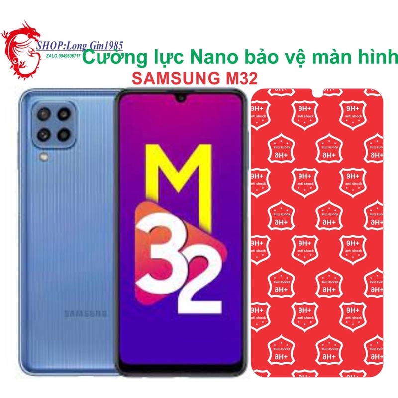 Samsung M32 Cường lực Nano chống va đập chống trầy xước