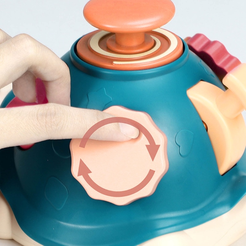 Đồ Chơi Bảng Xoay Động Cơ Montessori 3 4 Cho Bé