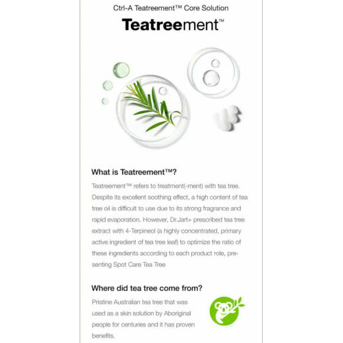 Sữa rữa mặt tạo bọt Ctrl-A Teatreement 120ml