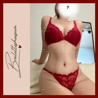 S1734 Vanny Set đồ lót nữ có gọng mút mỏng thoải mái phối ren Braletteshousevn