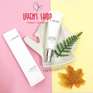 (Mẫu 2020) Kem dưỡng trắng da, chống nắng Laneige White Dew Tone-Up Fluid 50ml