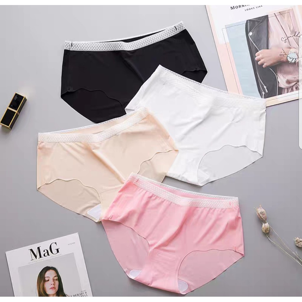 Quần lót su tàng hình cạp lưới mát lạnh