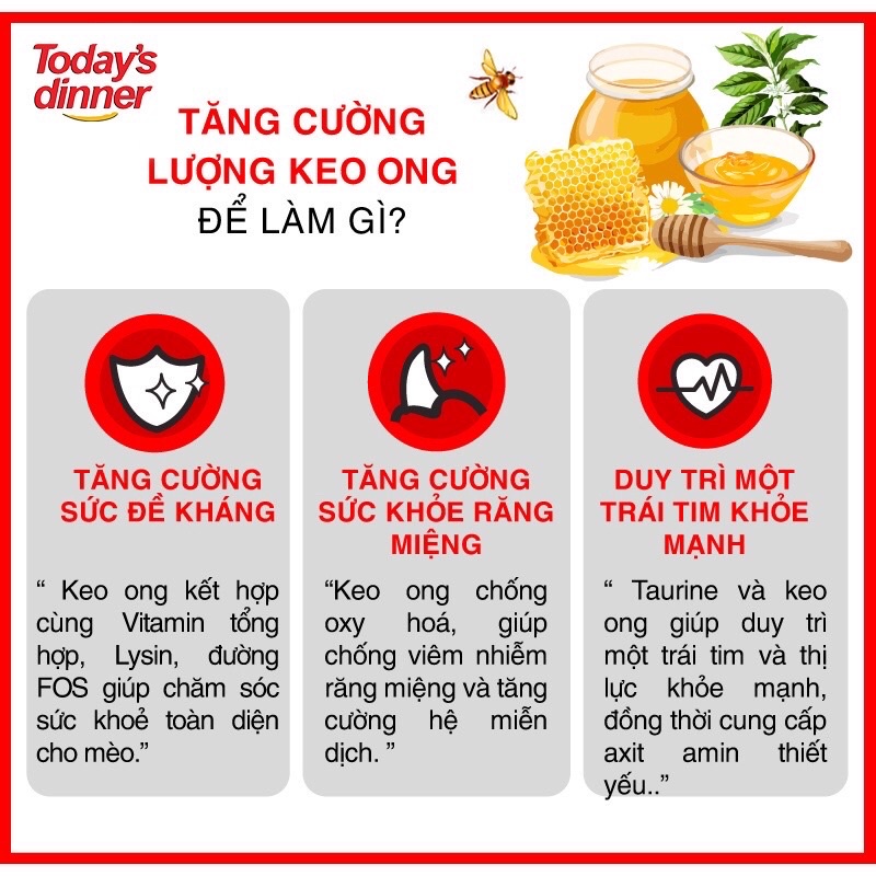 Hạt Cho Mèo Today Dinner Túi 1kg Nguyên Seal - Hạt Today's Dinner | Tpetshop