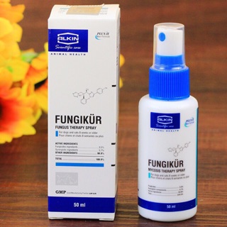 Fungikur trị nấm vảy gàu cho chó mèo 50ml
