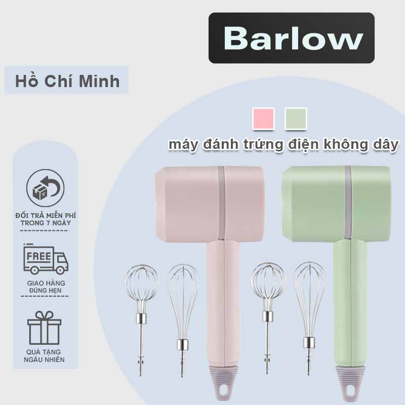 Máy trộn tay không dây Máy đánh trứng điện 3 chế độ, đánh trứng nhanh chỉ với 60 giây
