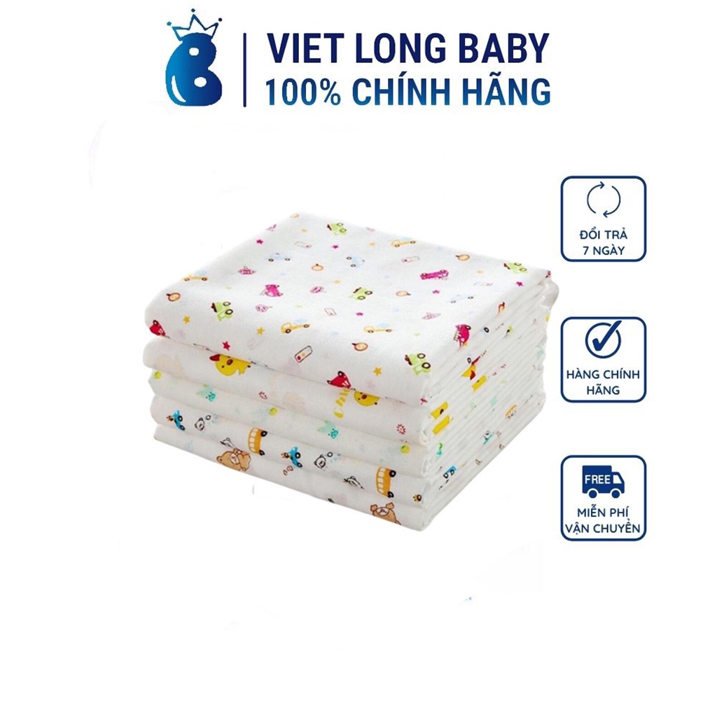 Khăn  tắm Xô họa tiết xuất Nhật Cho Bé - 2 Lớp, 4 Lớp
