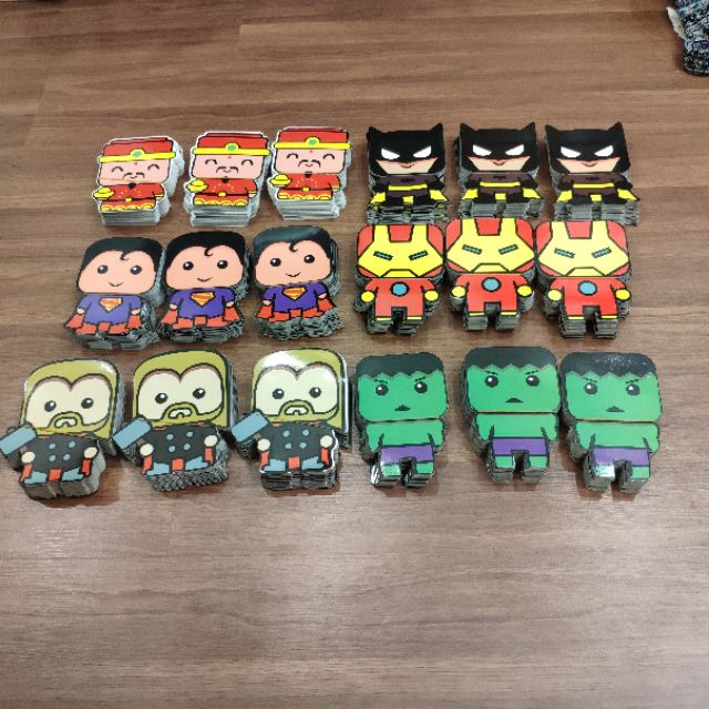 Set 18 Lì xì hồng bao chibi nhân vật