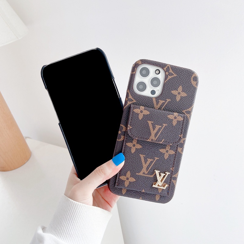 Sang Trọng Ốp Điện Thoại Da Kèm Ngăn Đựng Thẻ Cho iphone 13 pro max 14 15 pro max 13 14 pro max 15 pro 12 pro max