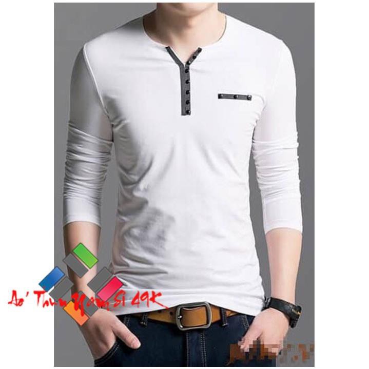 ⚡️ Hàng VNXK ⚡️ - Áo Thun Nam Nữ Tay dài COTON Lụa Xuất Khẩu Cao Cấp ་