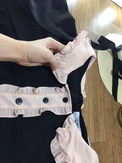{Sale sốc} Đầm suông cổ sen bèo cho nữ