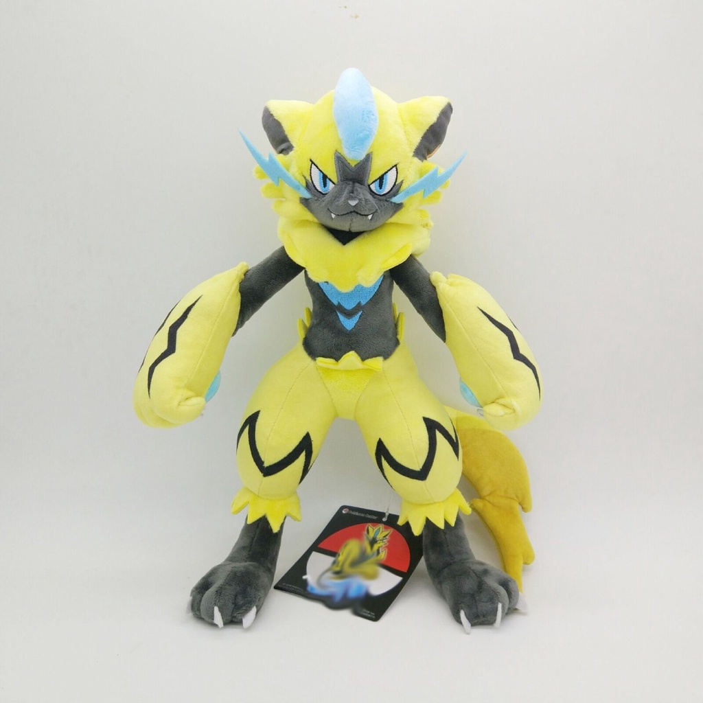Thú Nhồi Bông Hình Pokemon Sun And Moon Zeraora Cao 30cm