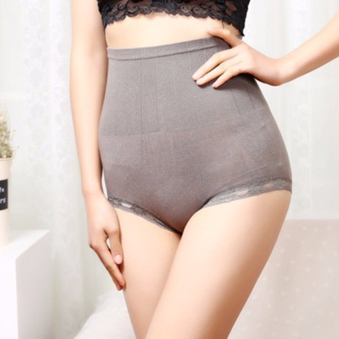 Quần Lót Lưng Cao Định Hình Eo Phối Ren Quyến Rũ Cho Nữ | BigBuy360 - bigbuy360.vn