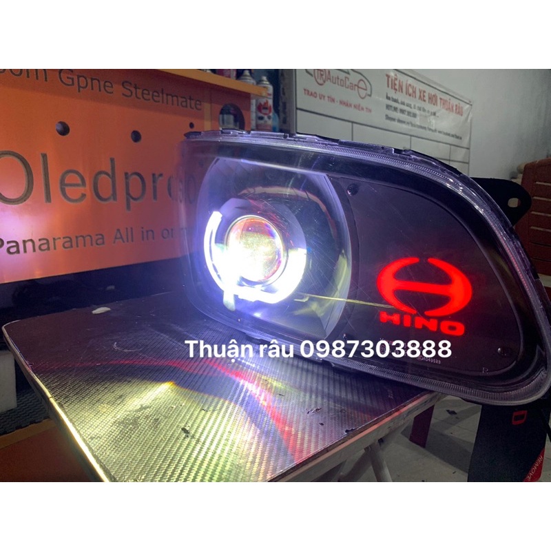 Đèn độ xe tải HINO siêu đẹp