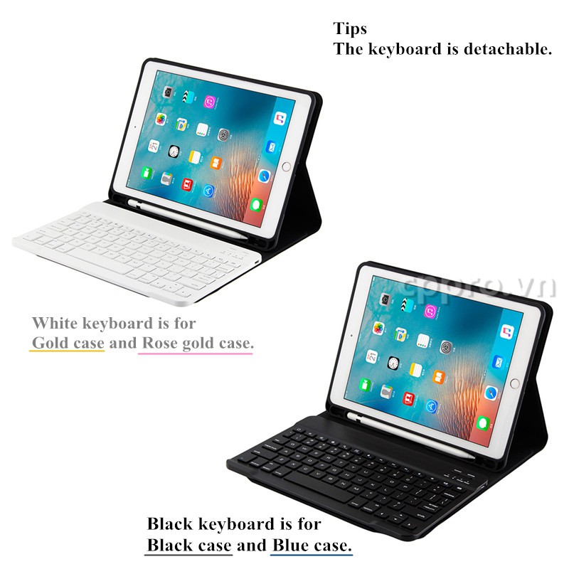 iPad Leather Cover with iPad Keyboard Pen Slot For iPad 5th 6th Gen 10.2 iPad 7th Gen Air 123 Mini 12345 iPad Pro 11 2020 Pro9.7 10.5 | BigBuy360 - bigbuy360.vn