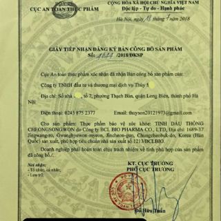 Sét tinh dầu thông đỏ 120 viên