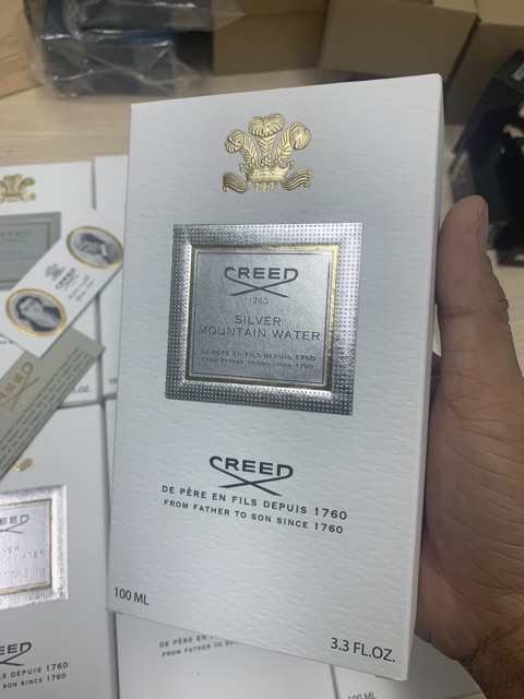 Nước hoa creed siverl moutain water 100ml full box