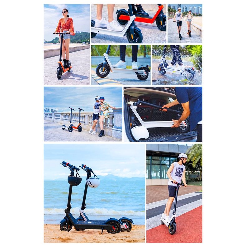 Xe scooter điện X9-PROMAX dành cho người lớn đi 100km cho 1 lần sạc - Xe Trượt Scooter Cỡ Lớn Cao Cấp Tải Trọng 150kg