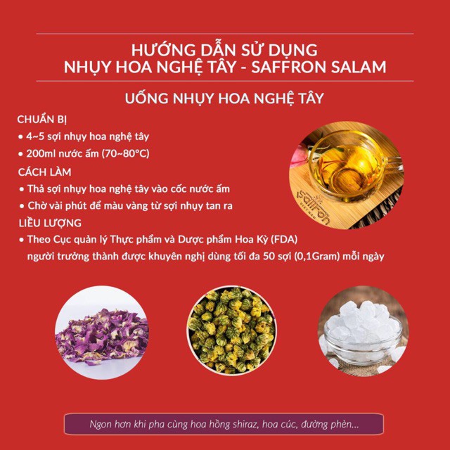 [Mã FMCGHAPPY -8% ĐH 250K]Nhụy Hoa Nghệ Tây Saffron Gohar 0.5Gram/hộp | BigBuy360 - bigbuy360.vn