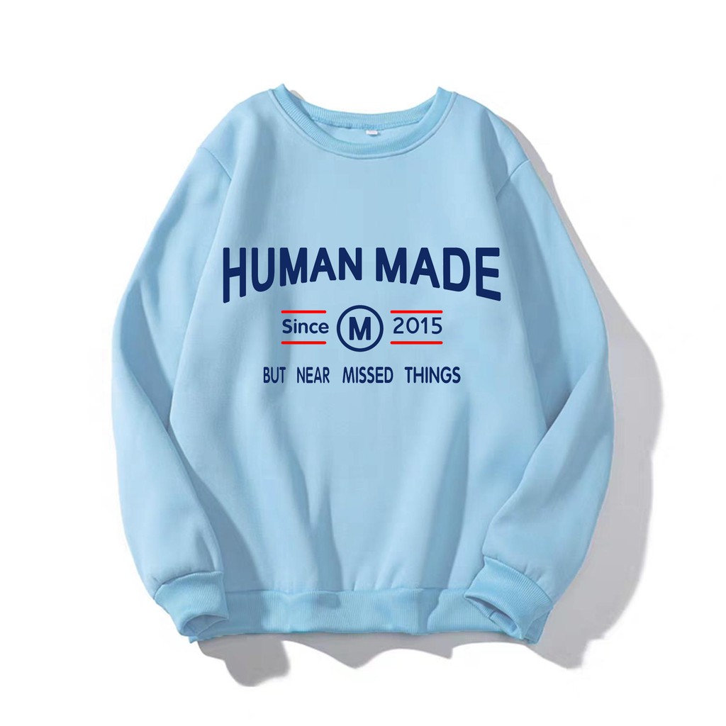 ÁO SWEATER IN HUMAN MADE (NHIỀU MÀU)