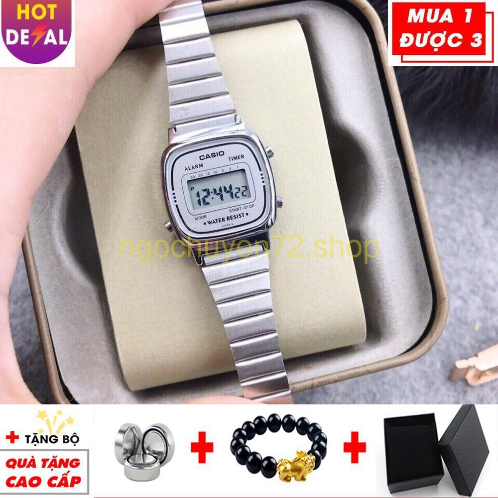 Đồng hồ nữ Casio siêu đẹp đẳng cấp phái đẹp Máy Nhật chống nước -Ngochuyen72.Shop