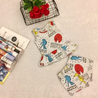 Đồ bộ cotton sát nách
