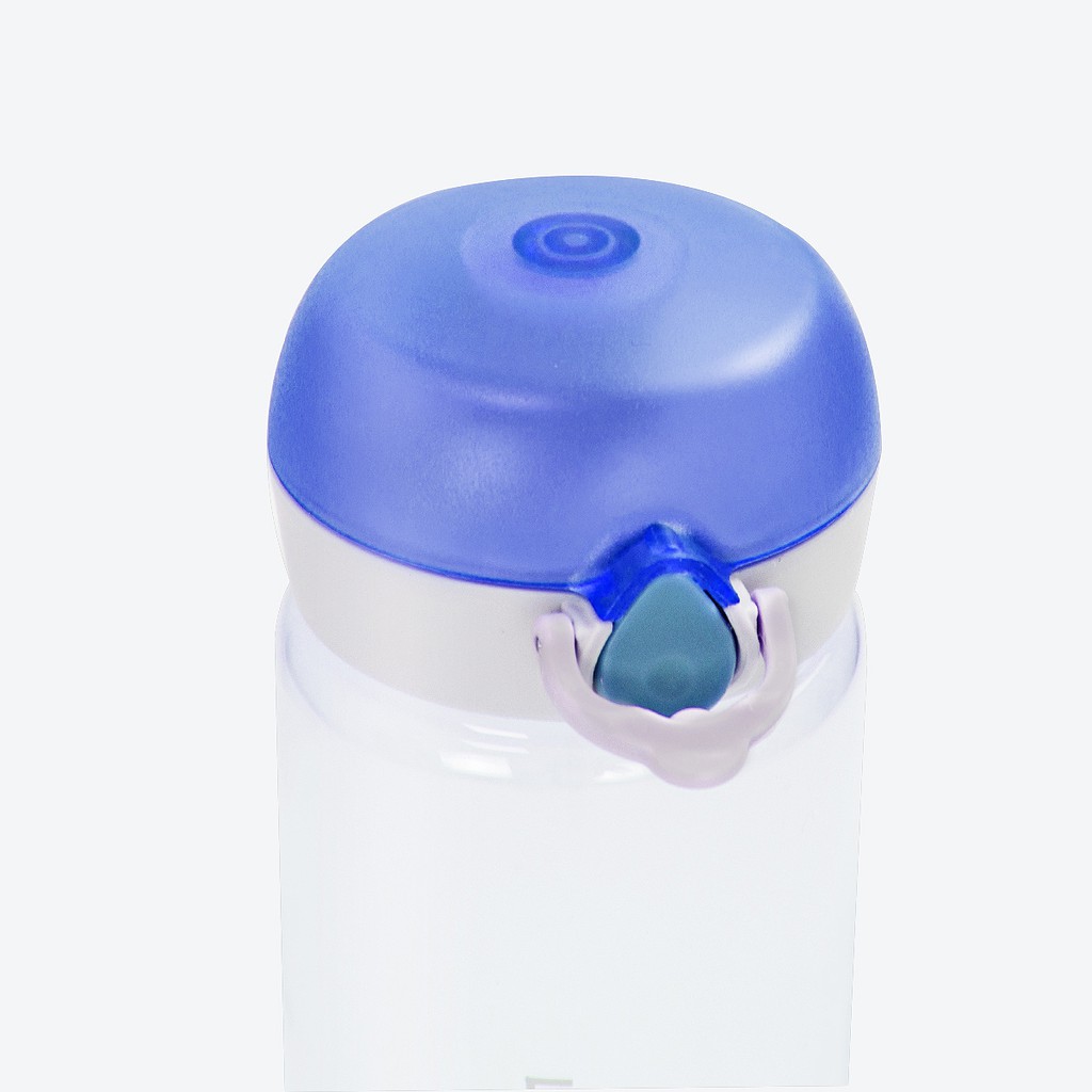 Bình nước Lock&Lock One Touch 550ml - Màu xanh dương ABF645BLU