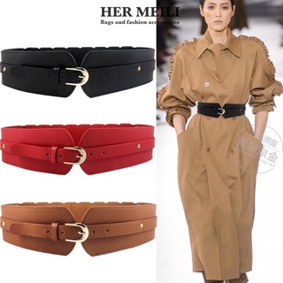 Thắt Lưng Da Bản To Khóa Kim Loại Nhiều Màu Thời Trang Cho Nữ TL37