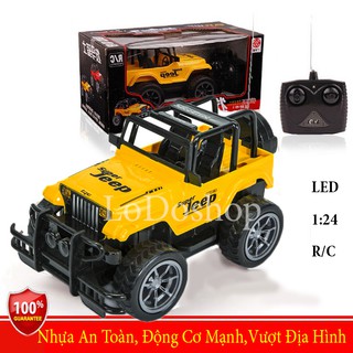 Xe Địa Hình Điều Khiển Từ Xa R/C Có Đèn Led 6836