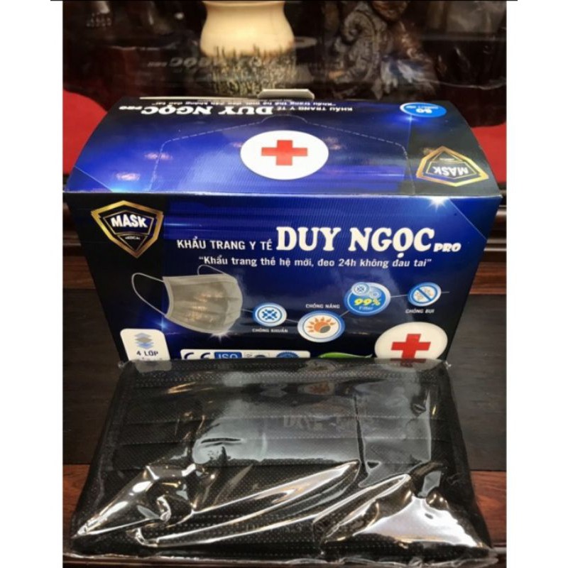 Khẩu Trang Y Tế Duy Ngọc 4 lớp cao cấp