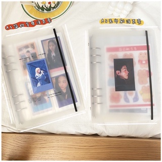 Bìa sổ còng binder cứng đựng card ảnh size A5