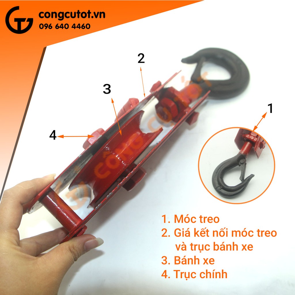 Ròng rọc 1 tấn