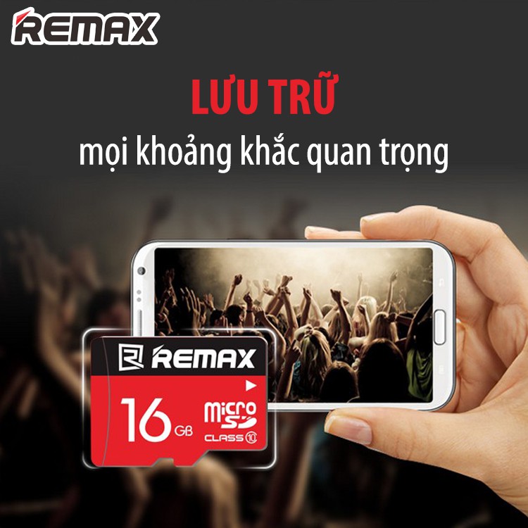 Thẻ nhớ Micro SD Remax 16GB tốc độ Class 10 | BigBuy360 - bigbuy360.vn