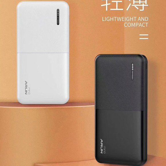 [Mã ELMS10 giảm 6% đơn 50K] Sạc dự phòng Arun mini 3 chính hãng 10.000mah - Pin sạc dự phòng Arun chính hãng siêu mỏng