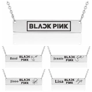 Nhẫn BP ROSE LISA JISOO JENNIE titan không gỉ thiết kế phong cách Hàn Quốc cá tính  tặng kèm dây chuyền đen