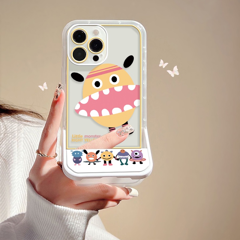 Ốp Điện Thoại Tpu Mềm Chống Trầy Xước Hình Quái Vật Dễ Thương Cho IPhone 13 Pro MAX 12 11 Pro 8 7 Plus X XS XR MAX 6 6S SE 2020