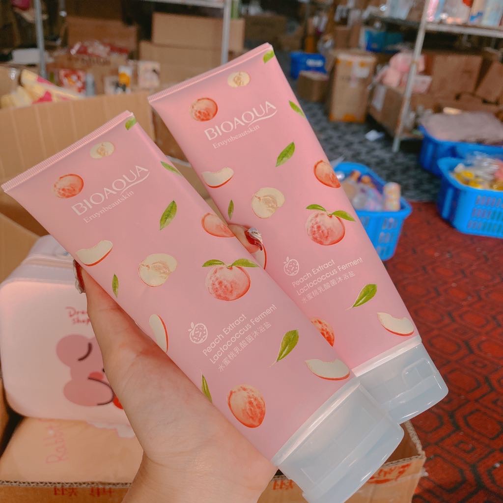 Tẩy Da Chết [FS] Muối Tẩy Da Chết đào, tẩy da chết dạng kem hương đào 250ML BANANA | BigBuy360 - bigbuy360.vn