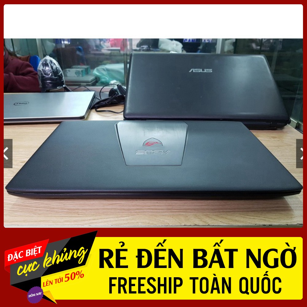 [500K] 6% GIẢM [Tặng Balo + Chuột K Dây] Laptop Gaming GL552VX i5-6200HQ/Ram 8Gb/Card GTX950 4Gb Chiến Mượt PUBG