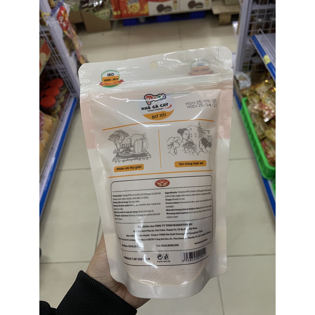 Khô Gà Posi Vị Bơ Tỏi 50g