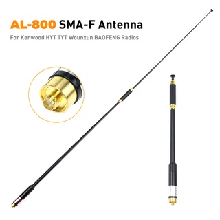 Ăng ten thu gọn vhf/uhf 144/430mhz al-800 sma cho kenwood tyt hyt baofeng uv-5r uv-82