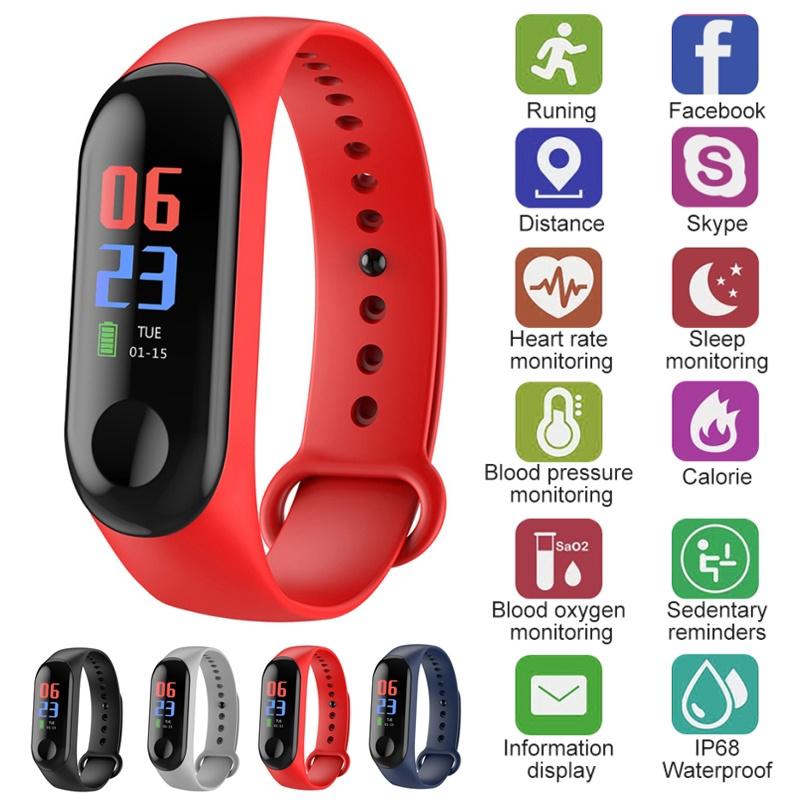 Vòng tay thông minh M3 PLUS có bluetooth